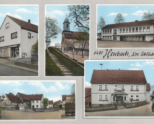Ansichtskarte heubach (damals noch Lkrs Schlüchtern)
