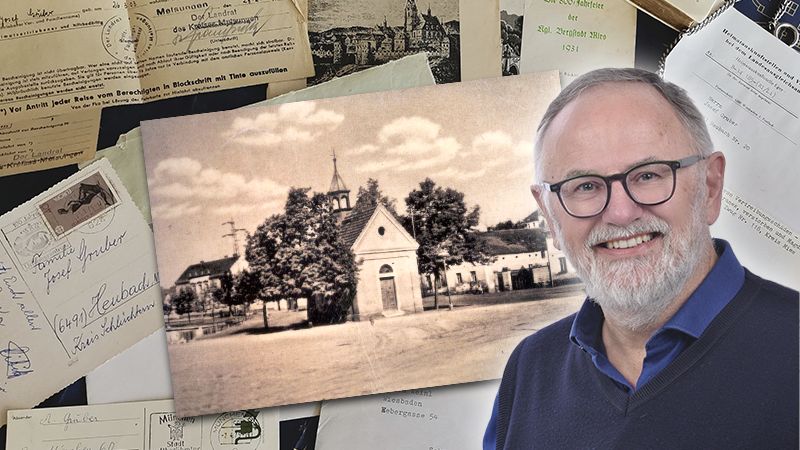 Pfarrrer Kar Josef Gruber erinnert an die Ankunft Heimatvertriebener in der Region vor 80 Jahren.